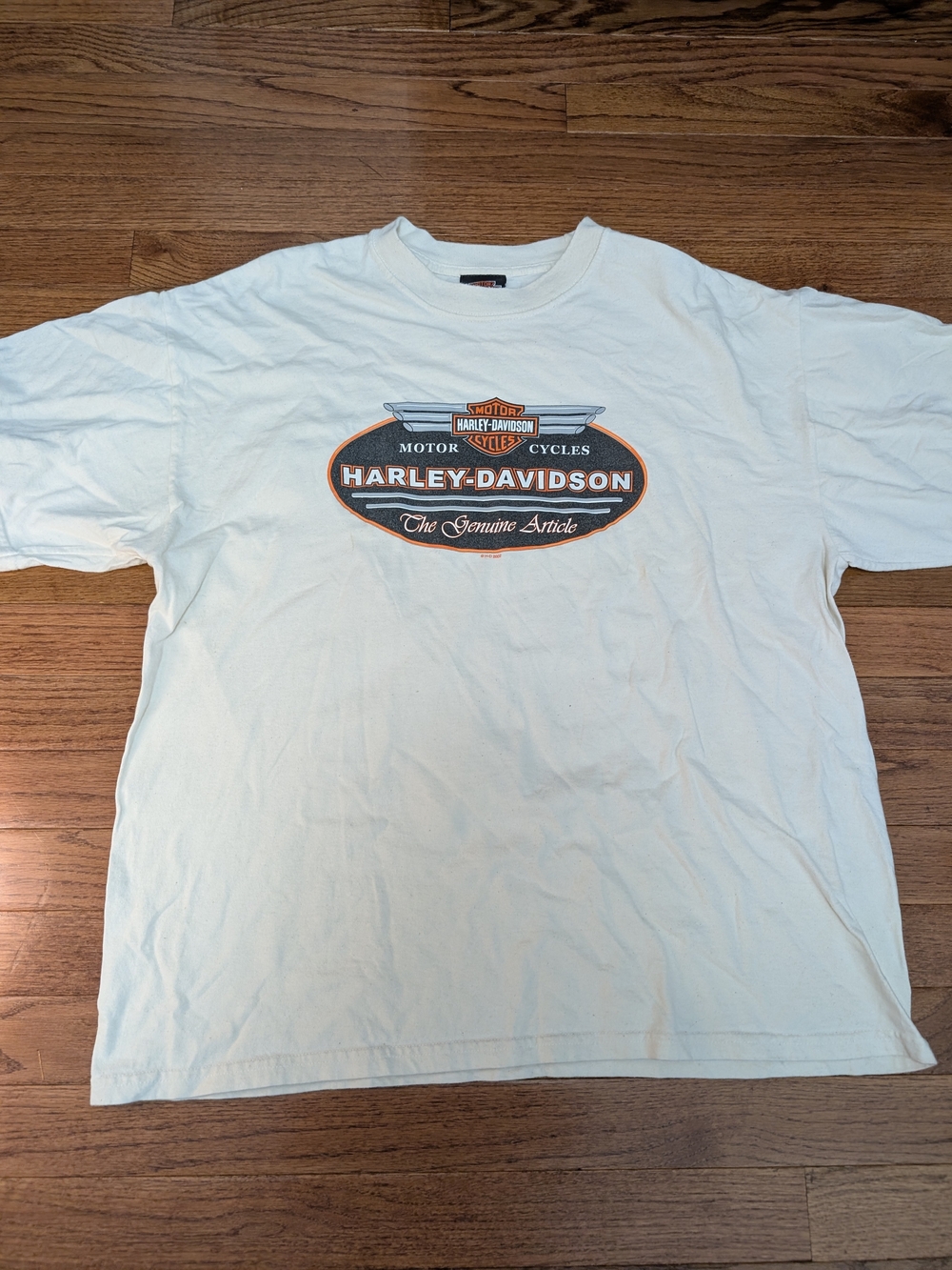 Harley-Davidson Men's White Logo T-Shirt